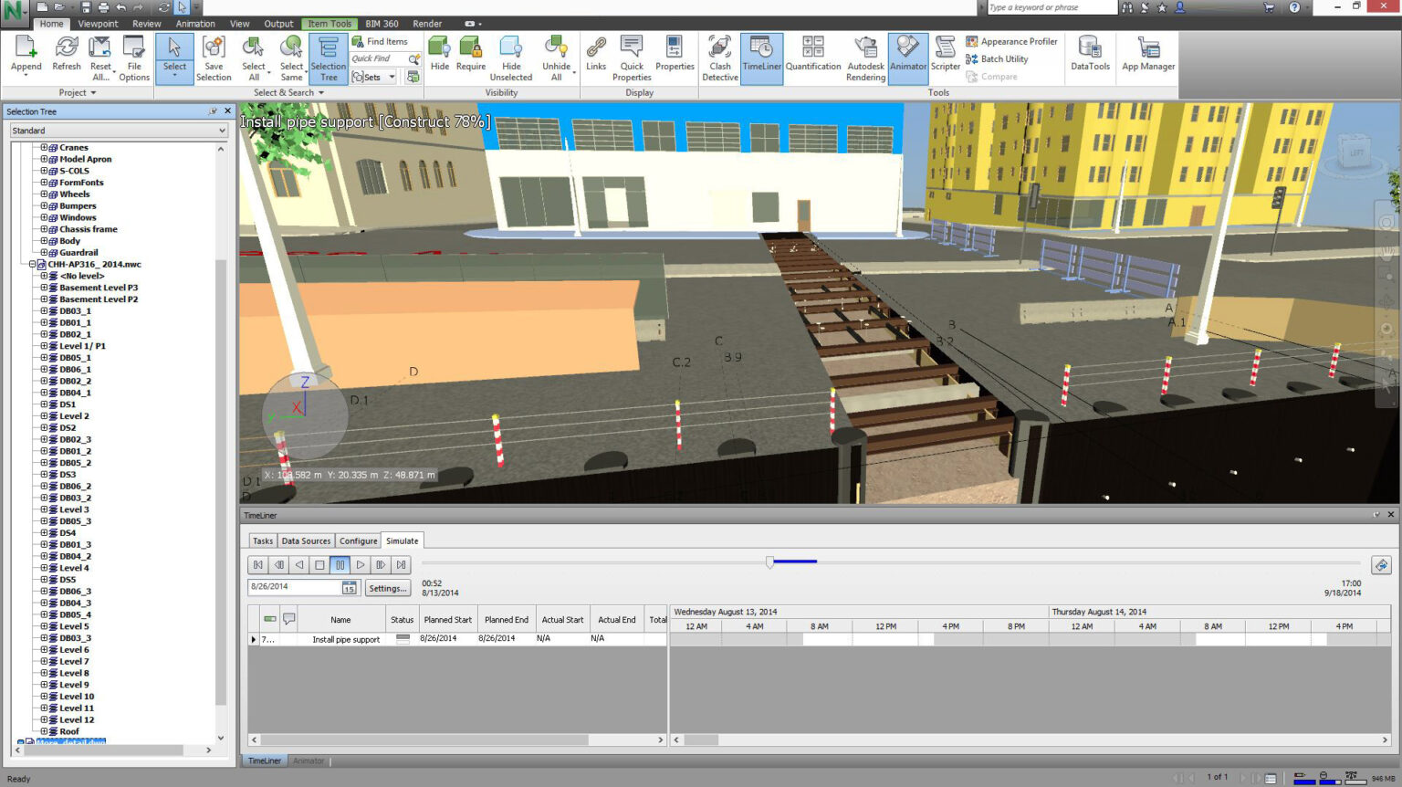 BIM 5D Simulation 3DtechVN Services